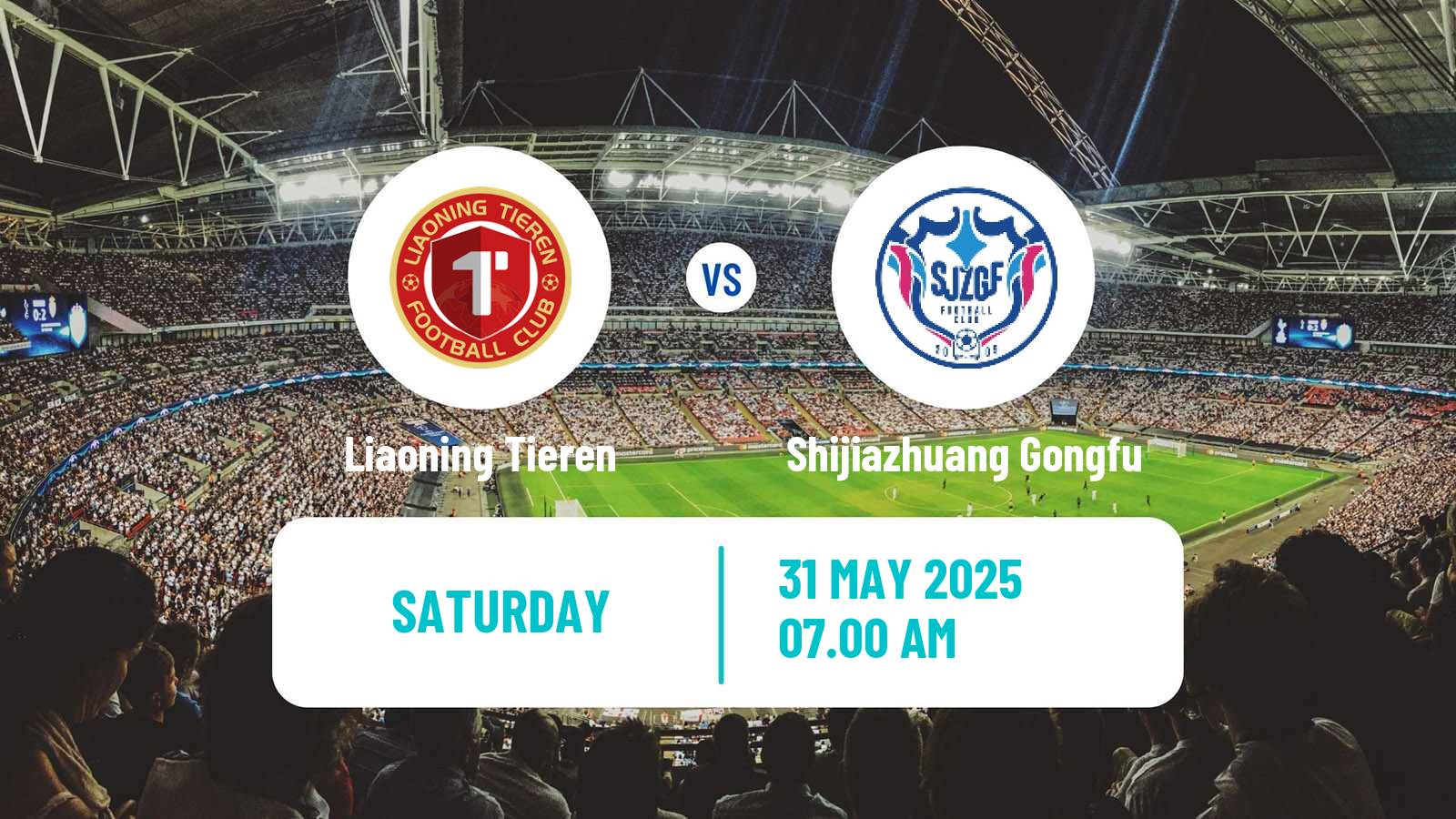 Soccer Chinese Jia League Liaoning Tieren - Shijiazhuang Gongfu