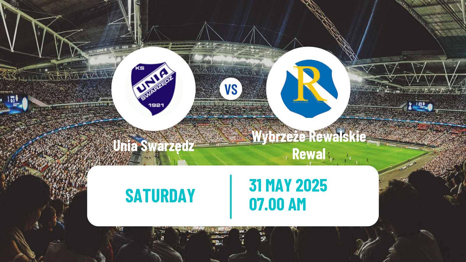 Soccer Polish Division 3 - Group II Unia Swarzędz - Wybrzeże Rewalskie Rewal