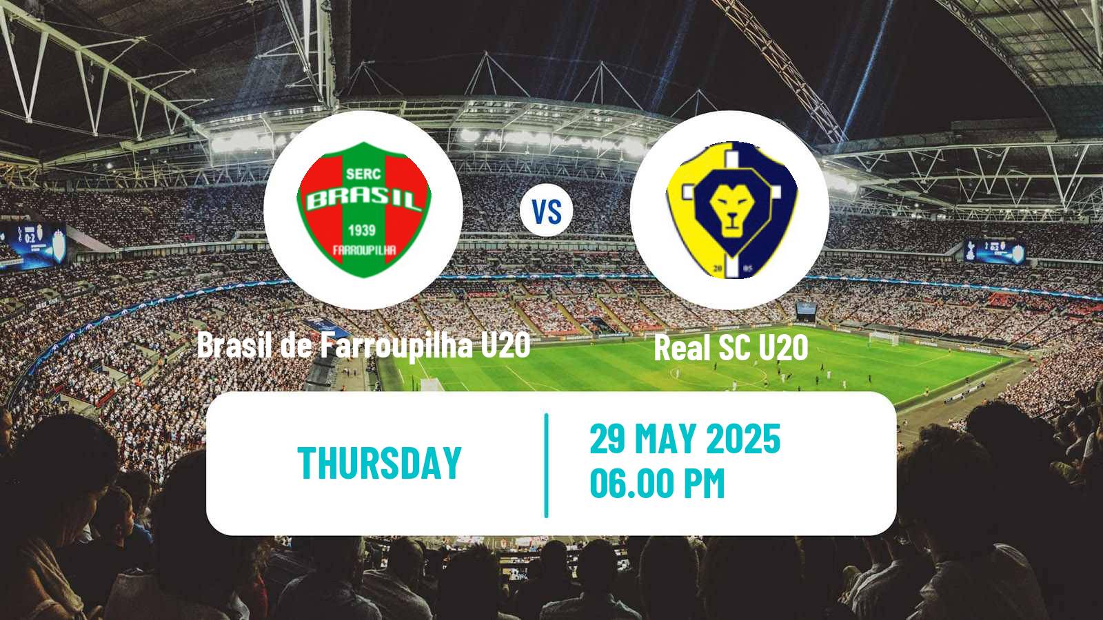 Soccer Brazilian Gaucho U20 Brasil de Farroupilha U20 - Real SC U20