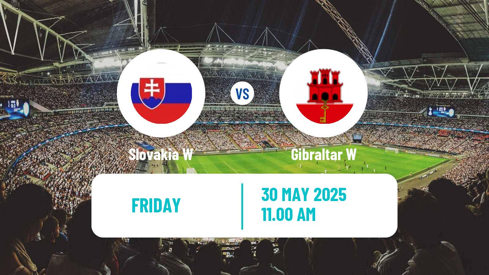 Soccer UEFA Nations League Women Slovakia W - Gibraltar W