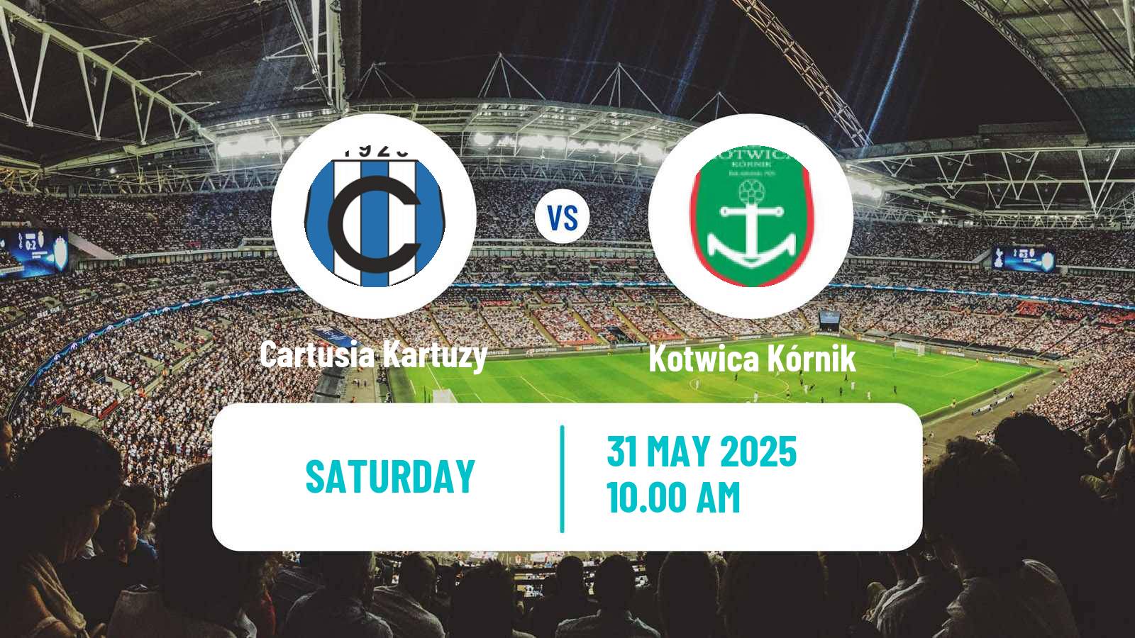 Soccer Polish Division 3 - Group II Cartusia Kartuzy - Kotwica Kórnik