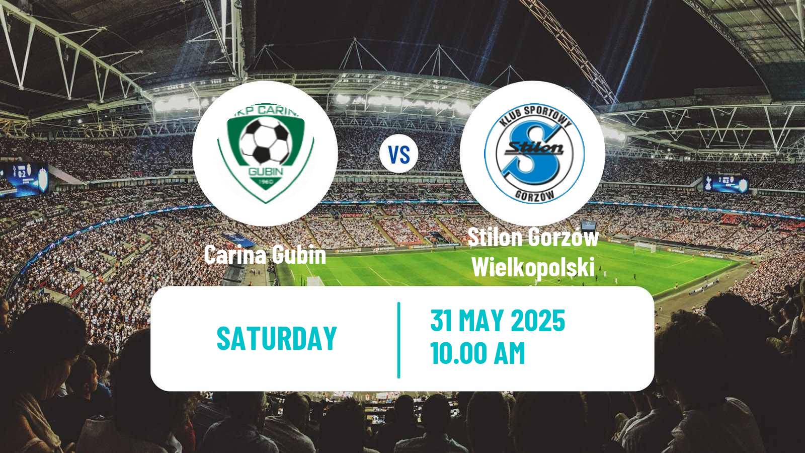 Soccer Polish Division 3 - Group III Carina Gubin - Stilon Gorzów Wielkopolski