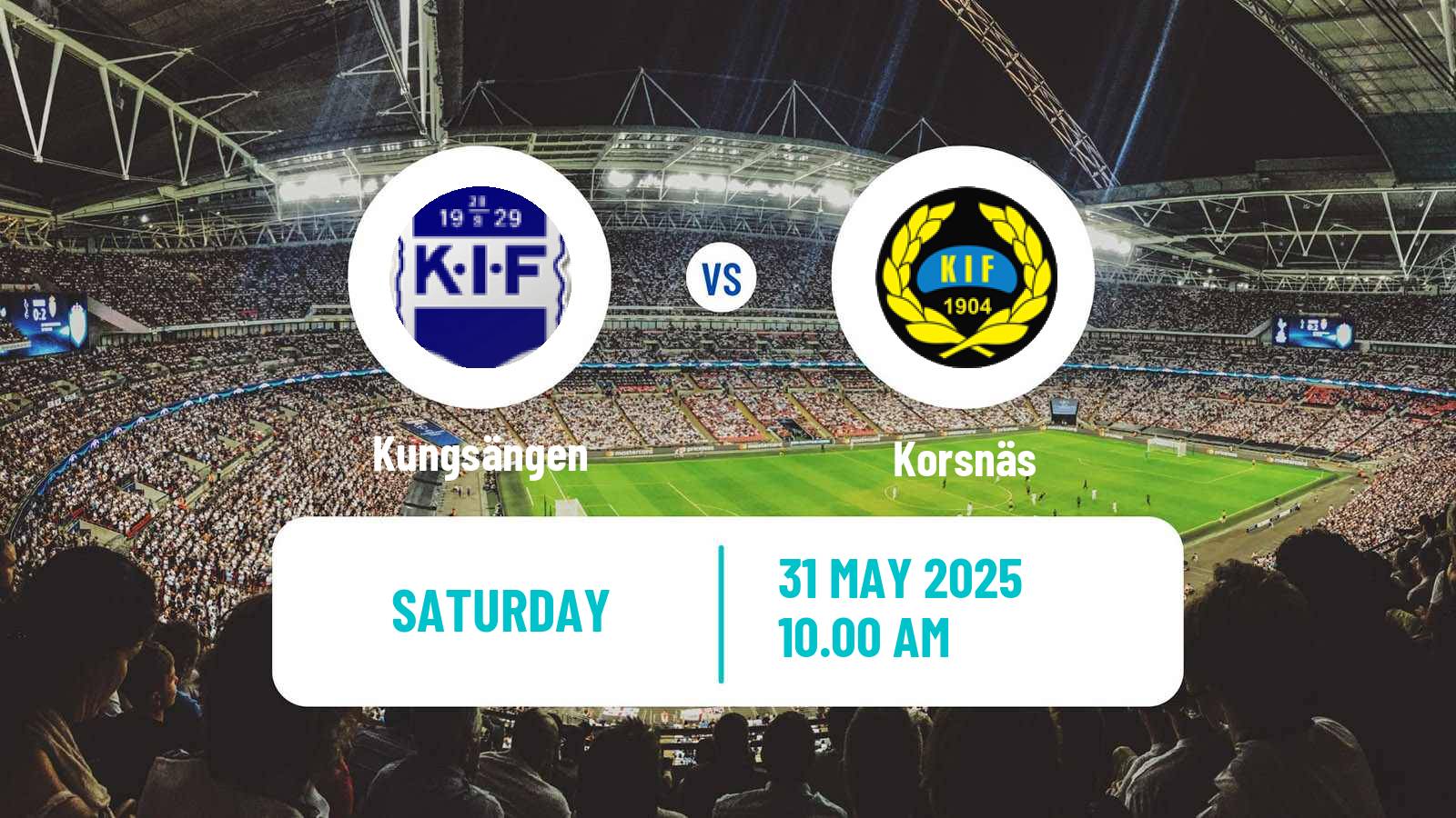 Soccer Swedish Division 2 - Norra Svealand Kungsängen - Korsnäs