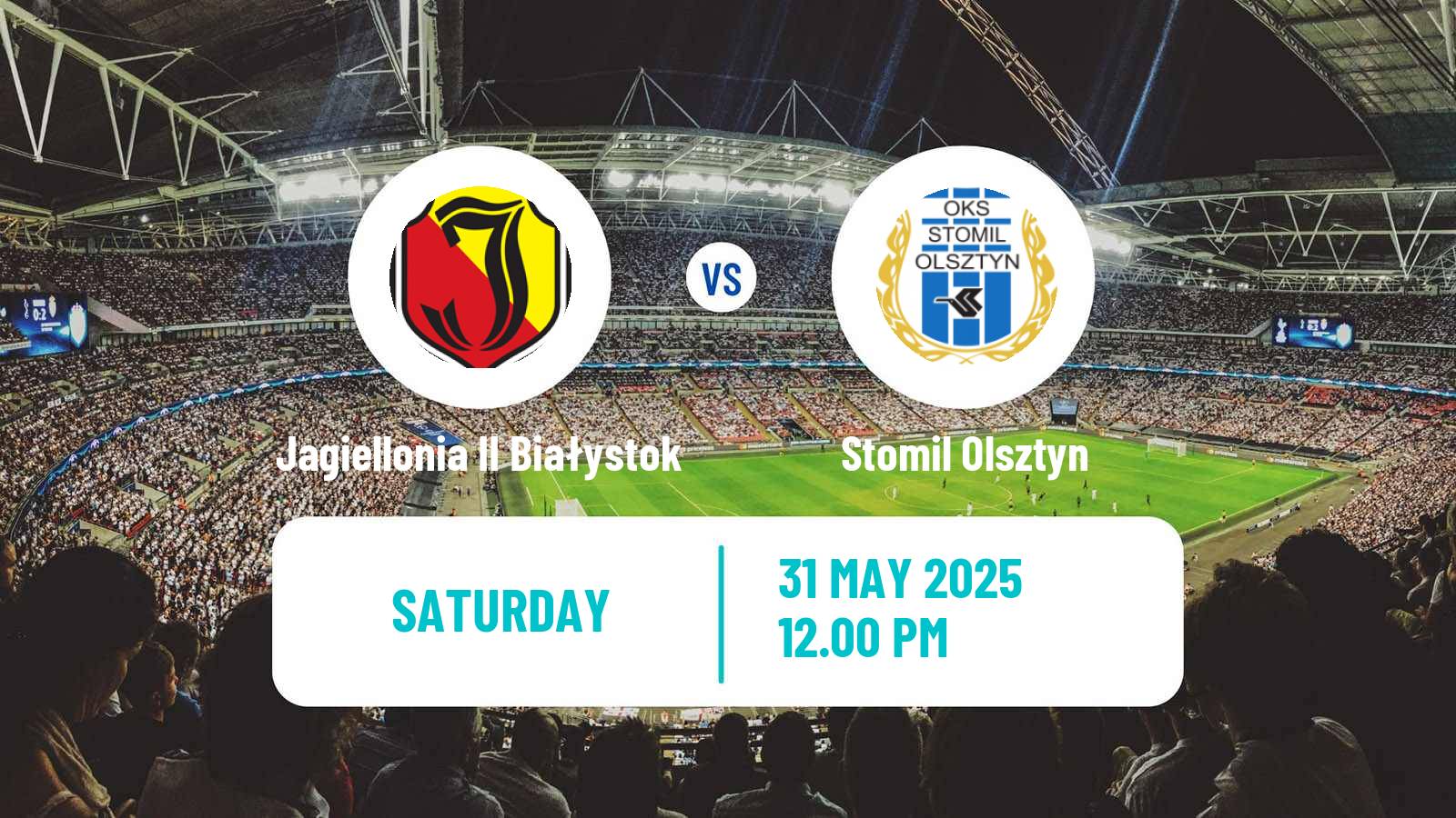 Soccer Polish Division 3 - Group I Jagiellonia II Białystok - Stomil Olsztyn