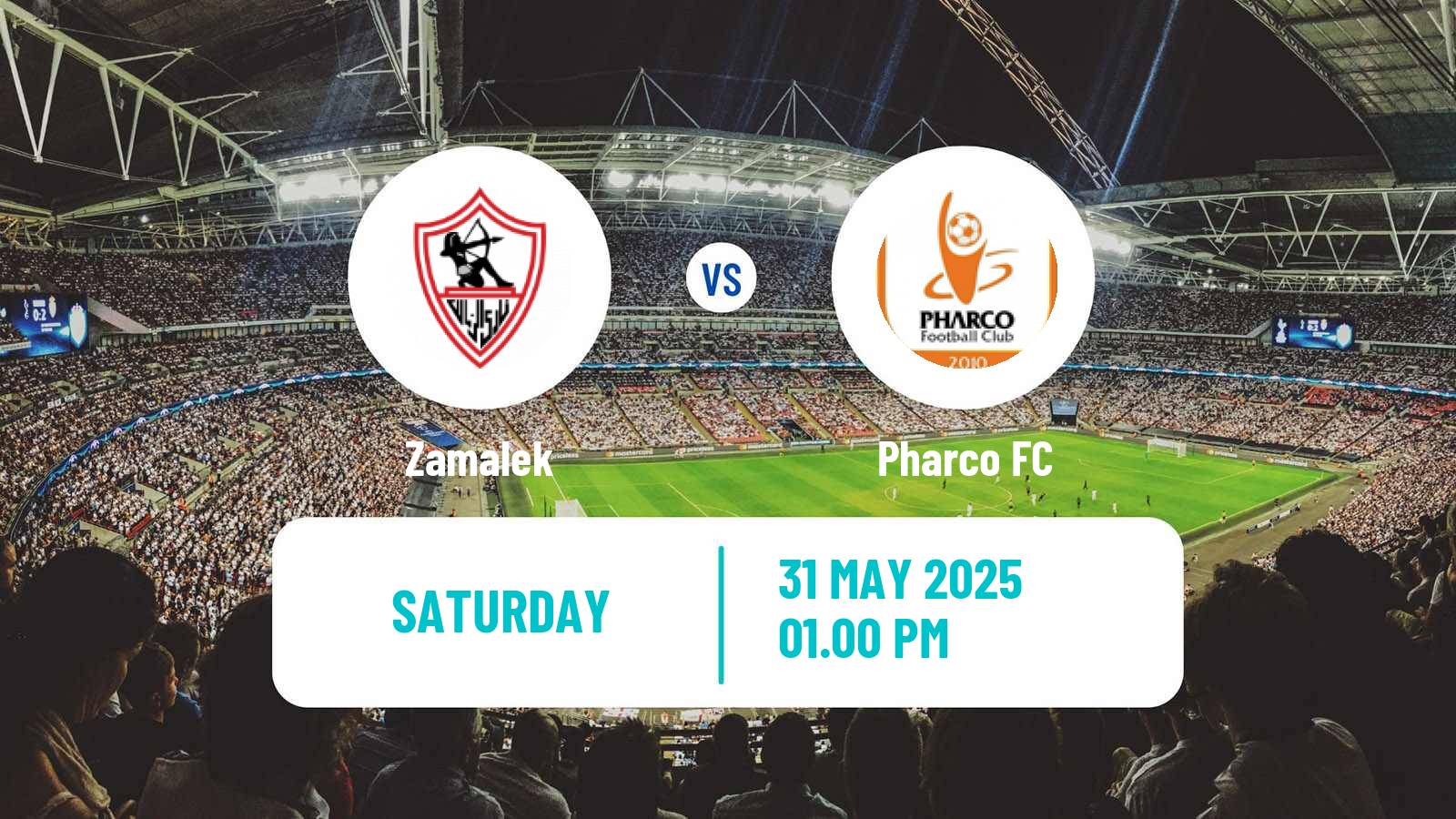 Soccer Egyptian Premier League Zamalek - Pharco