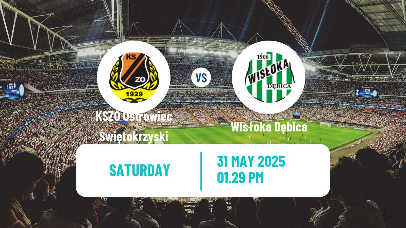 Soccer Polish Division 3 - Group IV KSZO Ostrowiec Świętokrzyski - Wisłoka Dębica