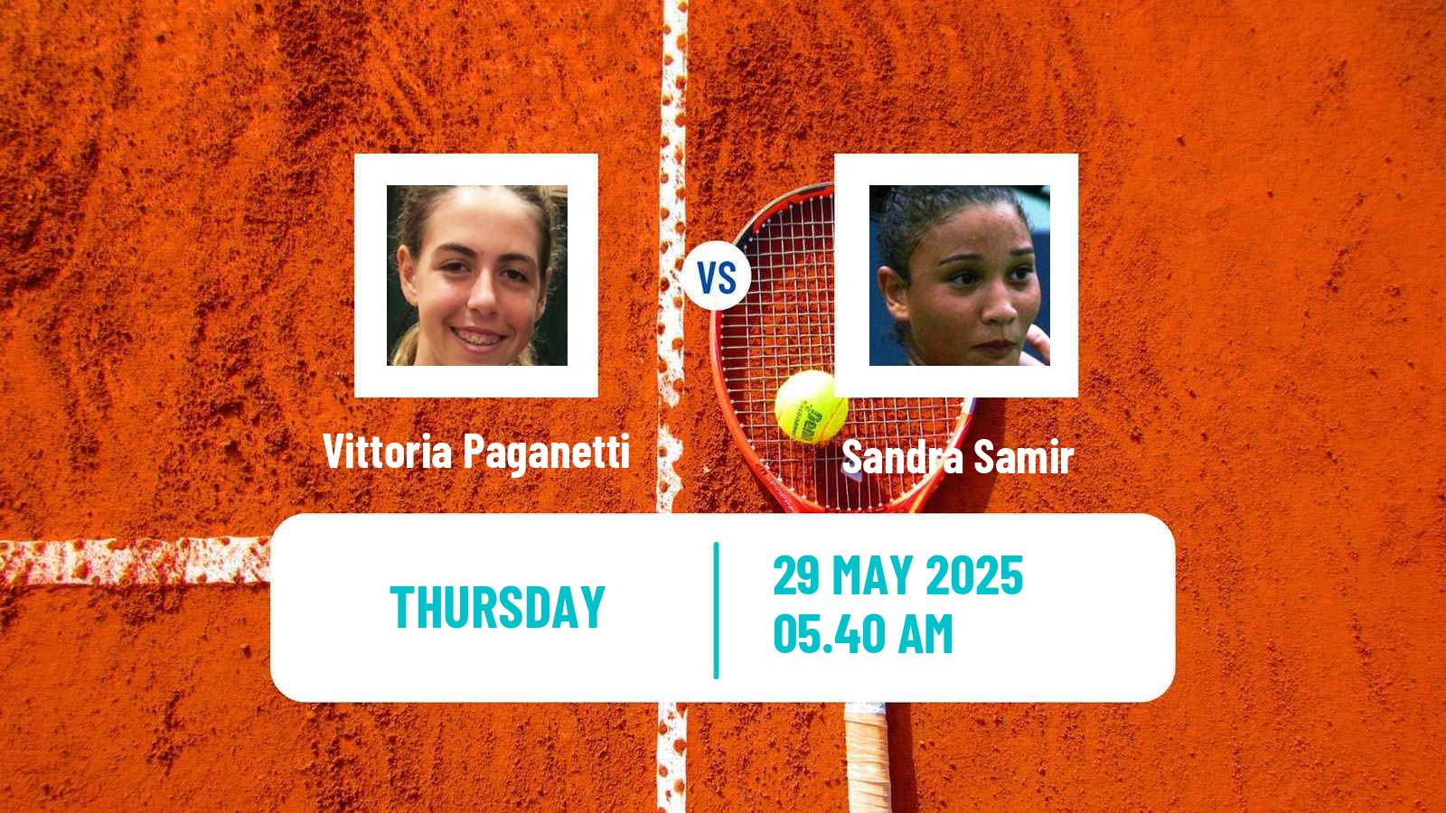 Tennis ITF W35 Bol 2 Women Vittoria Paganetti - Sandra Samir