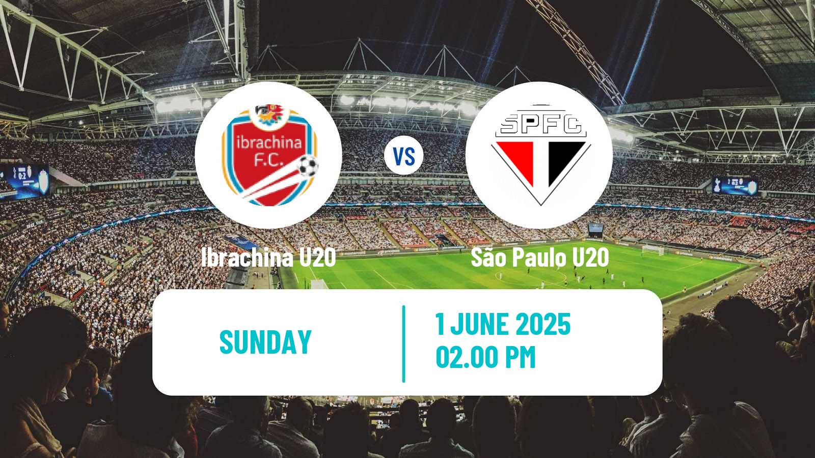 Soccer Brazilian Paulista U20 Ibrachina U20 - São Paulo U20