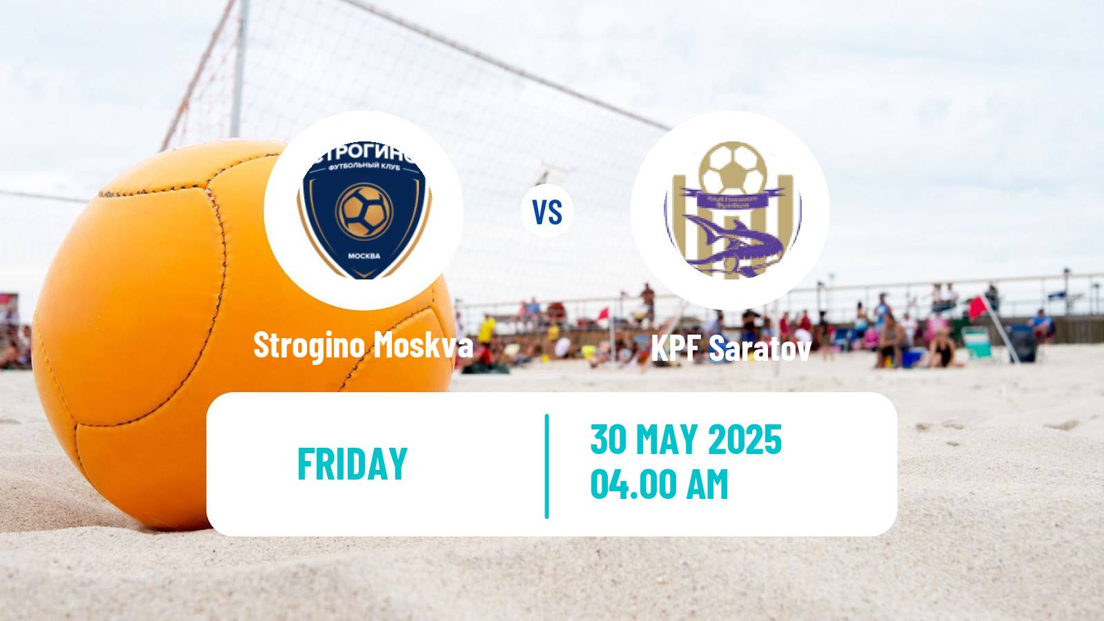 Beach soccer Superliga Strogino Moskva - KPF Saratov
