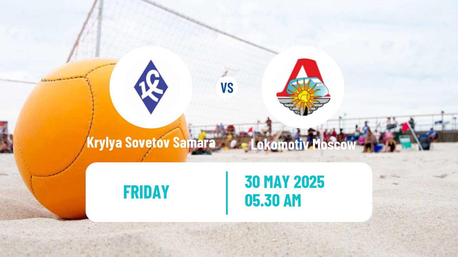Beach soccer Superliga Krylya Sovetov Samara - Lokomotiv Moscow