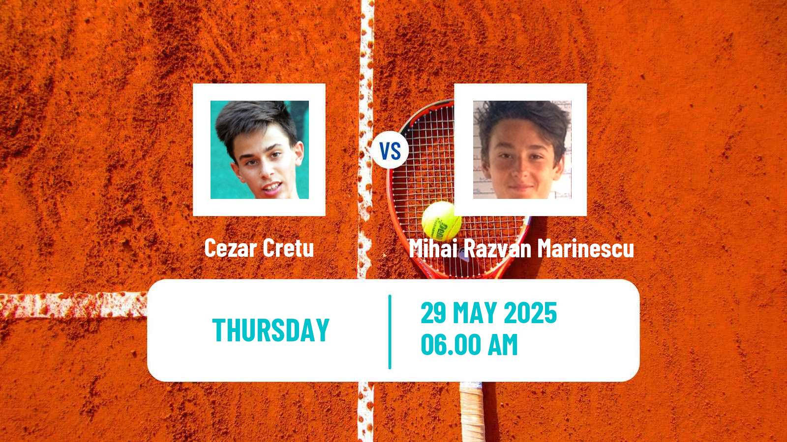 Tennis ITF M25 Satu Mare Men Cezar Cretu - Mihai Razvan Marinescu