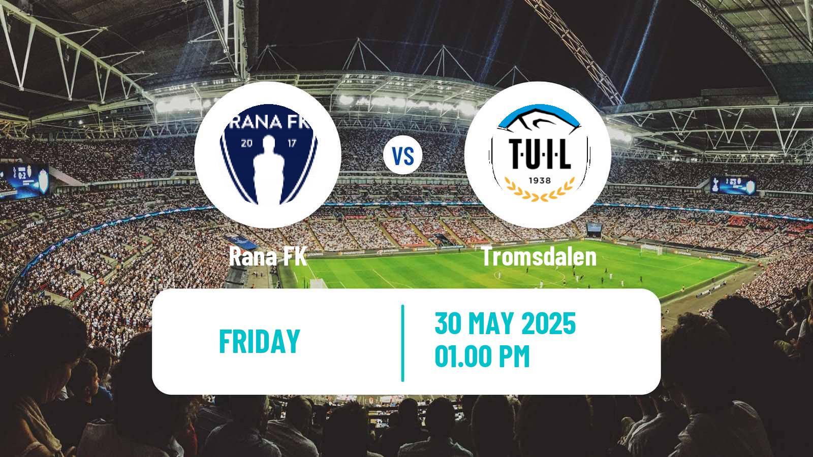 Soccer Norwegian Division 2 - Group 2 Rana - Tromsdalen