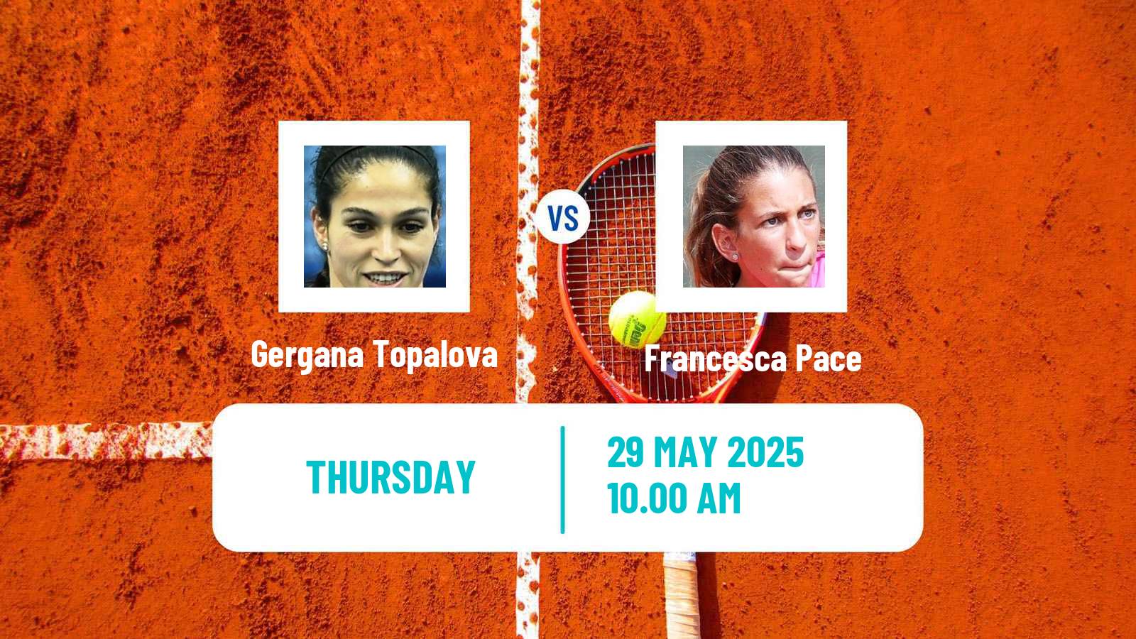 Tennis ITF W35 Santo Domingo 2 Women Gergana Topalova - Francesca Pace