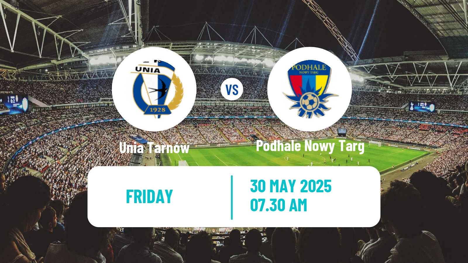 Soccer Polish Division 3 - Group IV Unia Tarnów - Podhale Nowy Targ