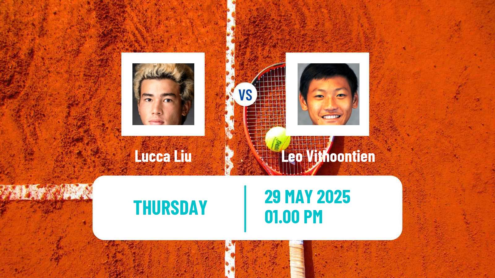 Tennis ITF M15 San Diego Ca Men Lucca Liu - Leo Vithoontien