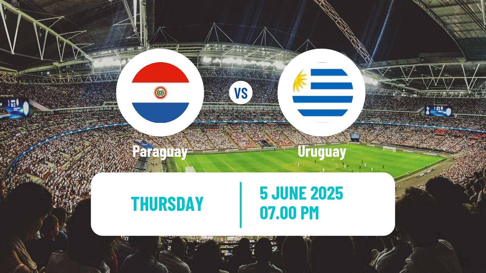 Soccer FIFA World Cup Paraguay - Uruguay