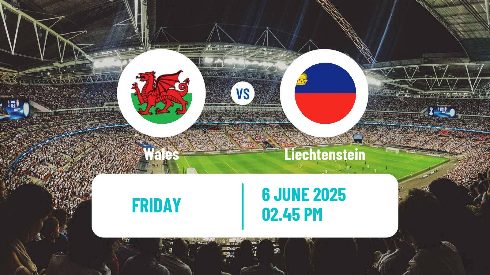 Soccer FIFA World Cup Wales - Liechtenstein