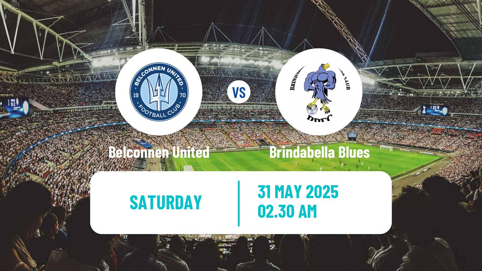 Soccer Australian Capital Premier League Belconnen United - Brindabella Blues