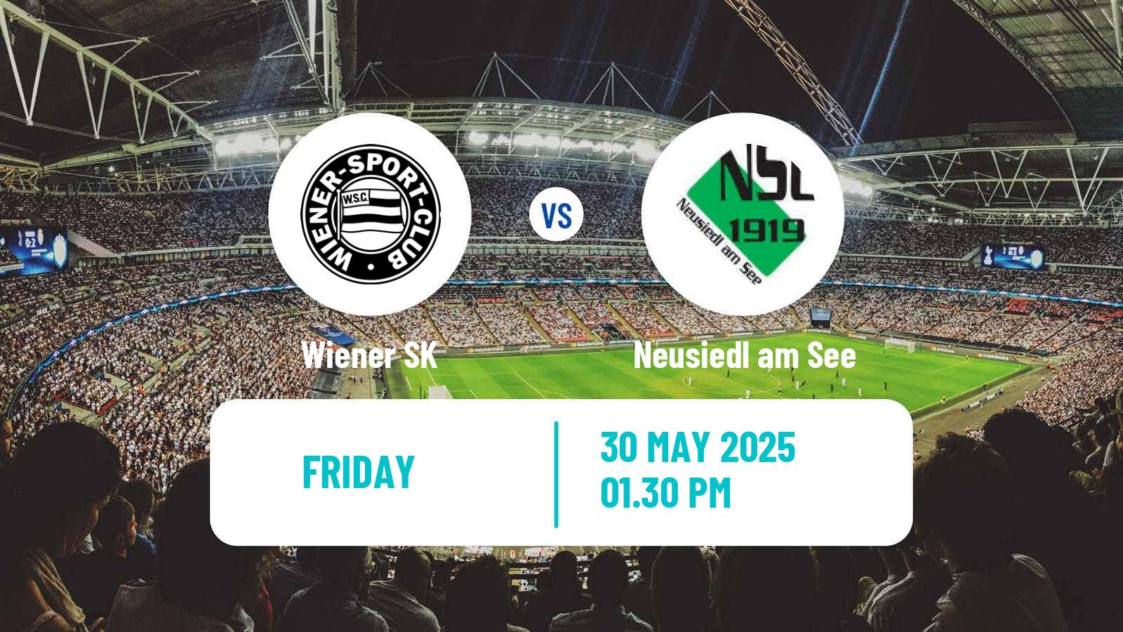 Soccer Austrian Regionalliga East Wiener - Neusiedl am See