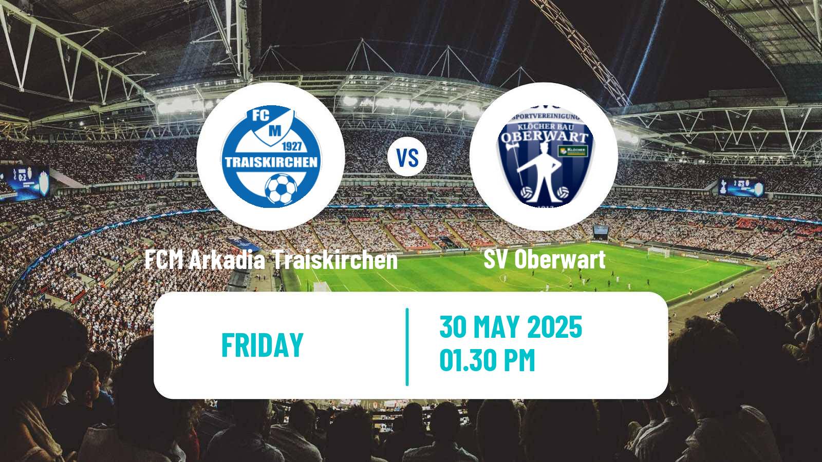 Soccer Austrian Regionalliga East FCM Arkadia Traiskirchen - Oberwart