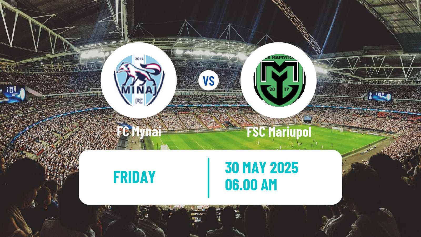 Soccer Ukrainian Persha Liga Mynai - FSC Mariupol