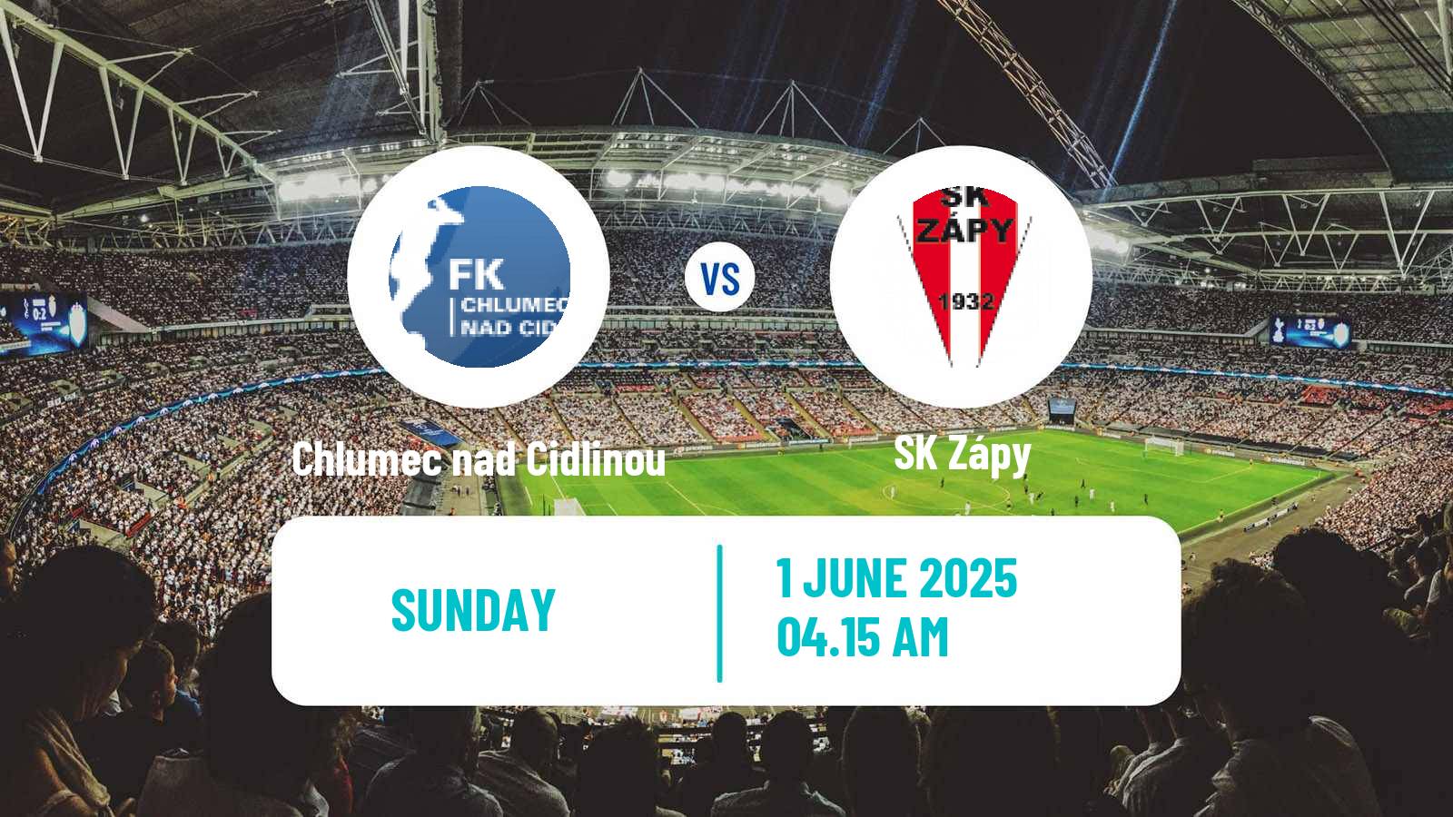Soccer Czech CFL Group B Chlumec nad Cidlinou - Zápy