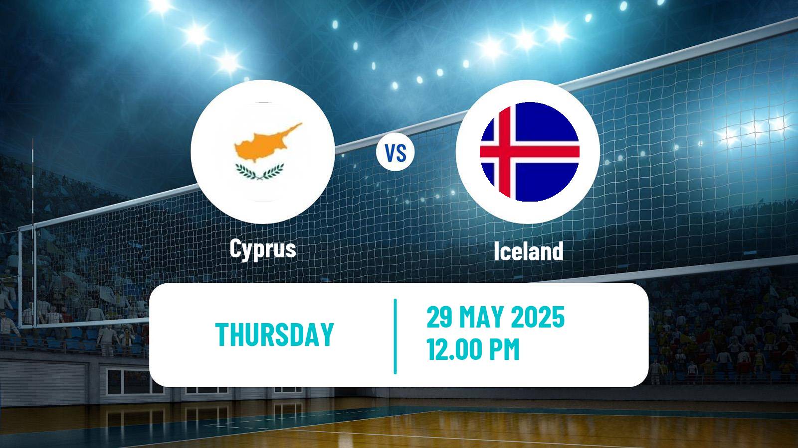 Volleyball Games of the Small States of Europe Volleyball Cyprus - Iceland