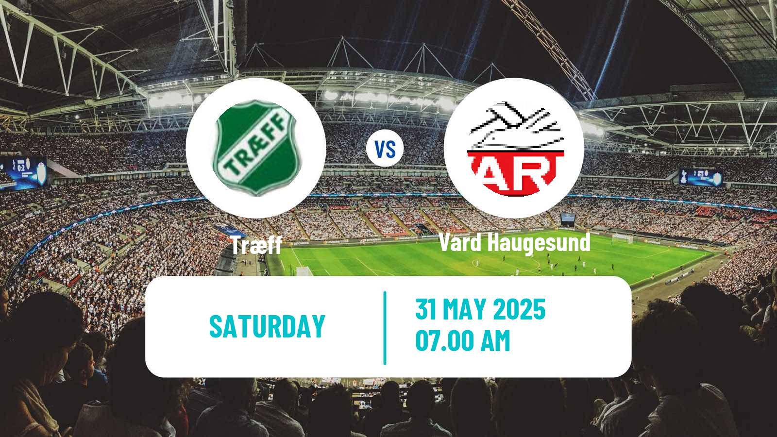 Soccer Norwegian Division 2 - Group 1 Træff - Vard Haugesund