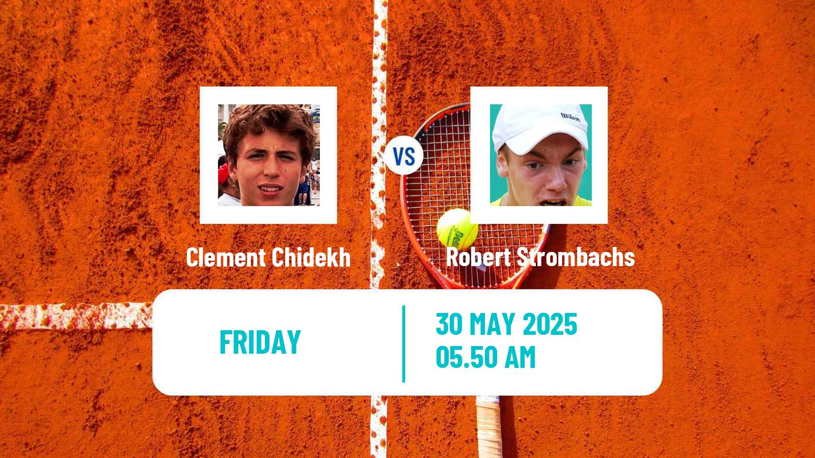 Tennis Chisinau Challenger Men Clement Chidekh - Robert Strombachs