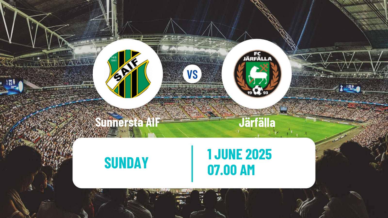 Soccer Swedish Division 2 - Norra Svealand Sunnersta AIF - Järfälla