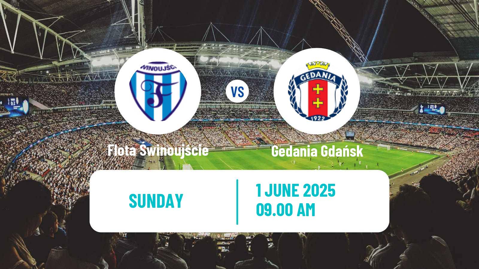 Soccer Polish Division 3 - Group II Flota Świnoujście - Gedania Gdańsk