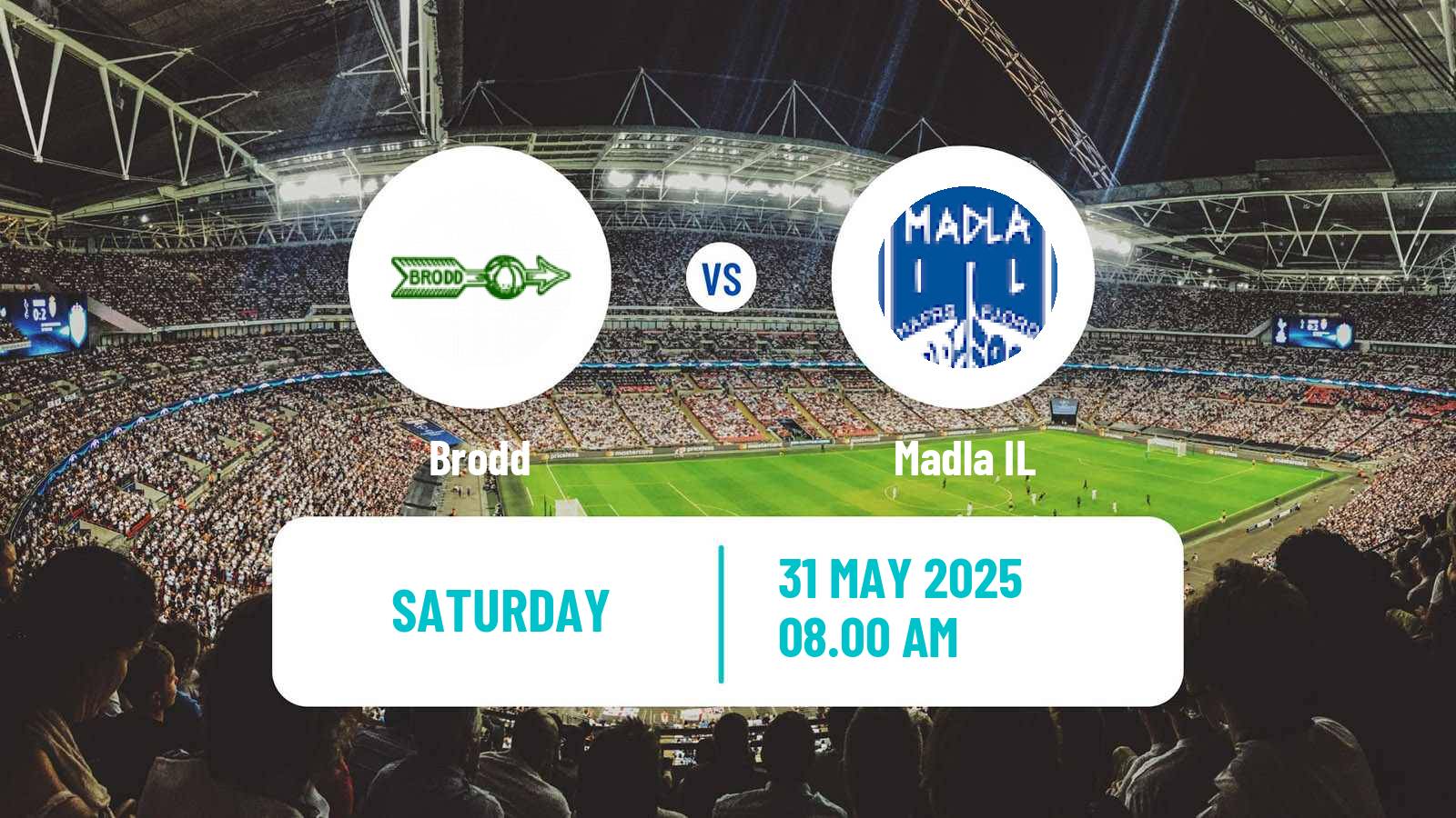 Soccer Norwegian Division 3 - Group 5 Brodd - Madla