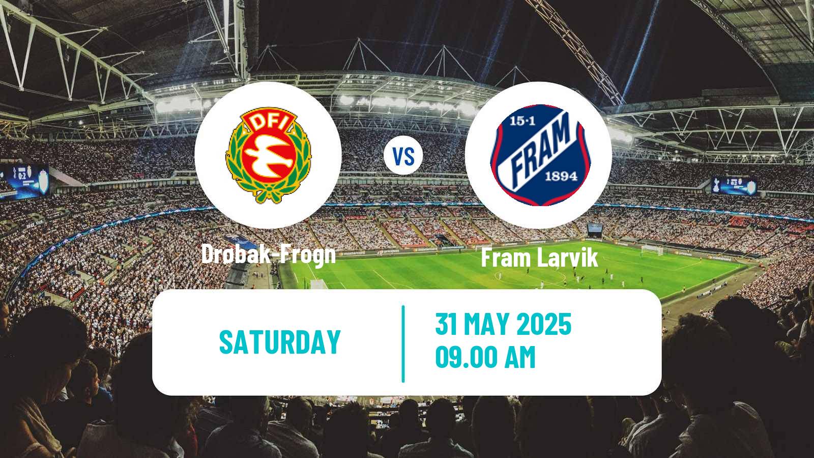 Soccer Norwegian Division 3 - Group 6 Drøbak-Frogn - Fram Larvik
