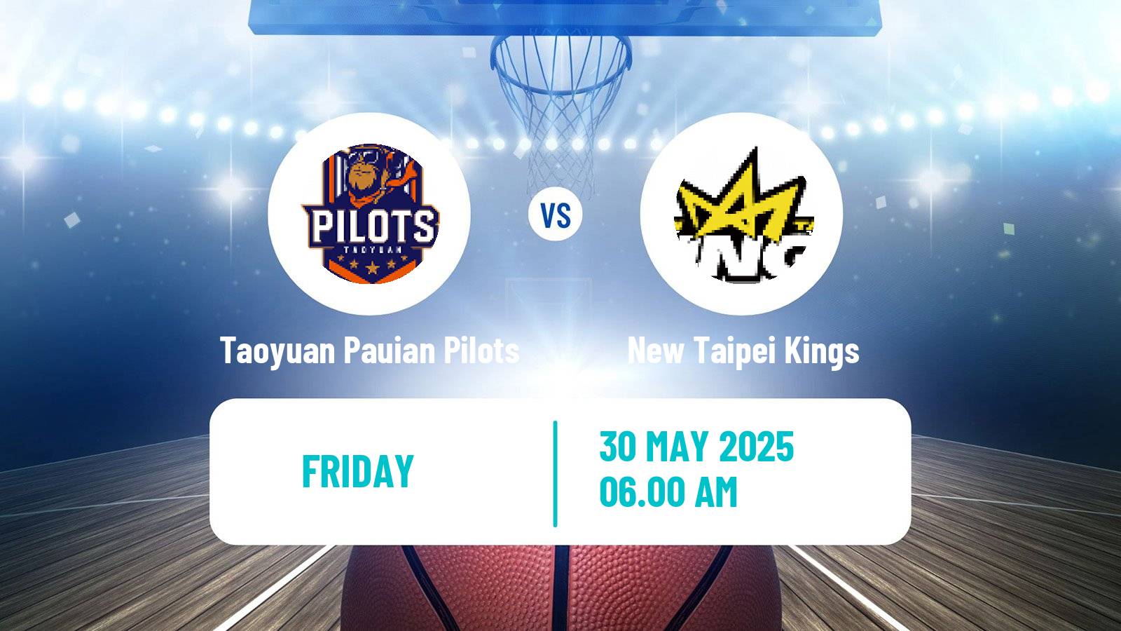 Basketball Asia Champions League Basketball Taoyuan Pauian Pilots - New Taipei Kings
