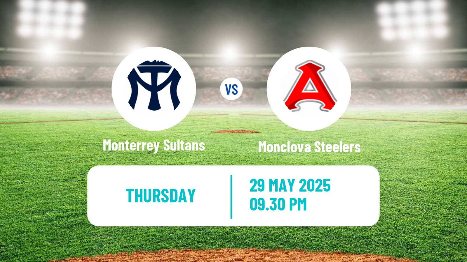 Baseball LMB Monterrey Sultans - Monclova Steelers