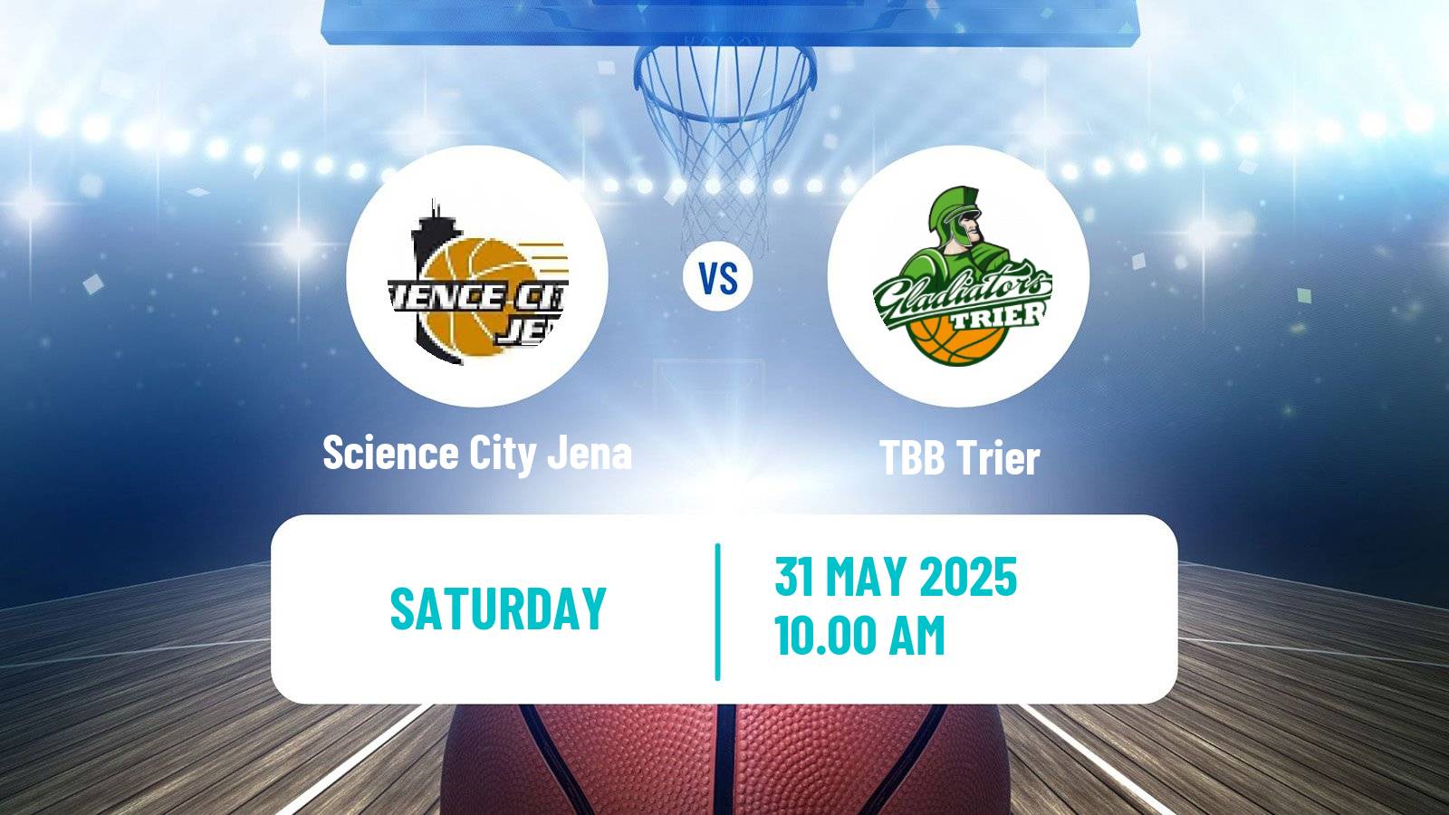 Basketball German Pro A Basketball Science City Jena - Trier