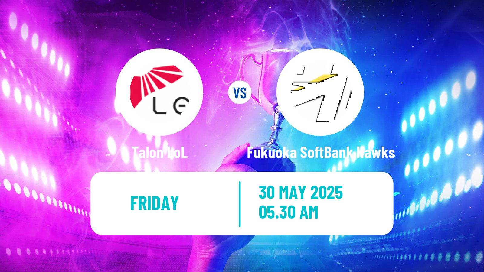 Esports League Of Legends Lcp Talon - Fukuoka SoftBank Hawks