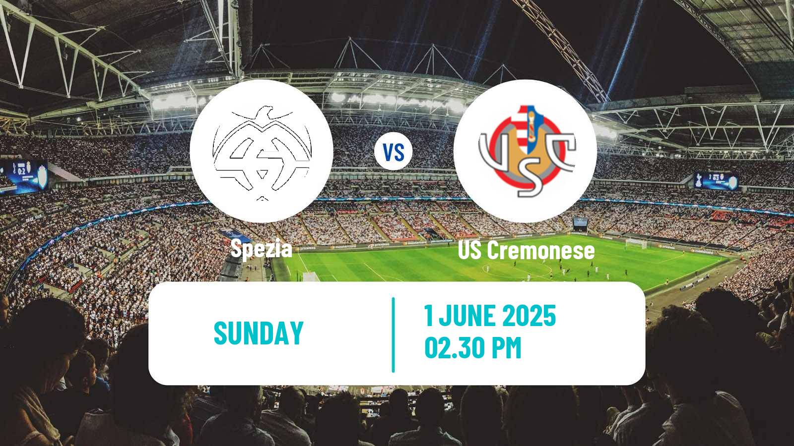 Soccer Italian Serie B Spezia - Cremonese