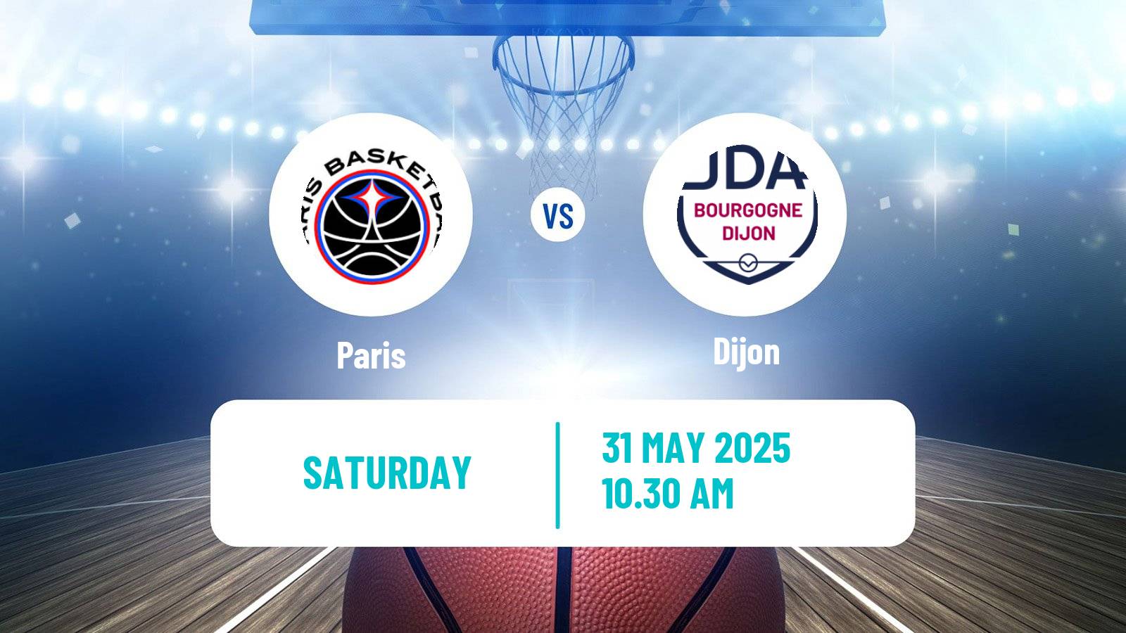 Basketball French LNB Paris - Dijon