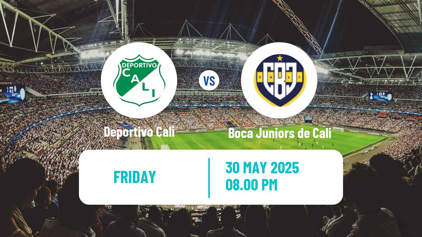 Soccer Colombian Copa Deportivo Cali - Boca Juniors de Cali