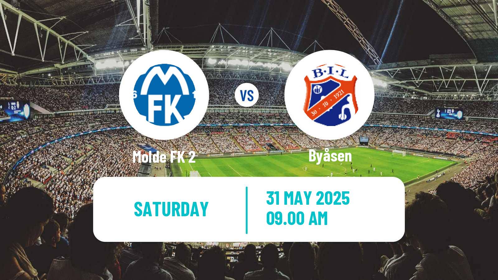 Soccer Norwegian Division 3 - Group 2 Molde 2 - Byåsen