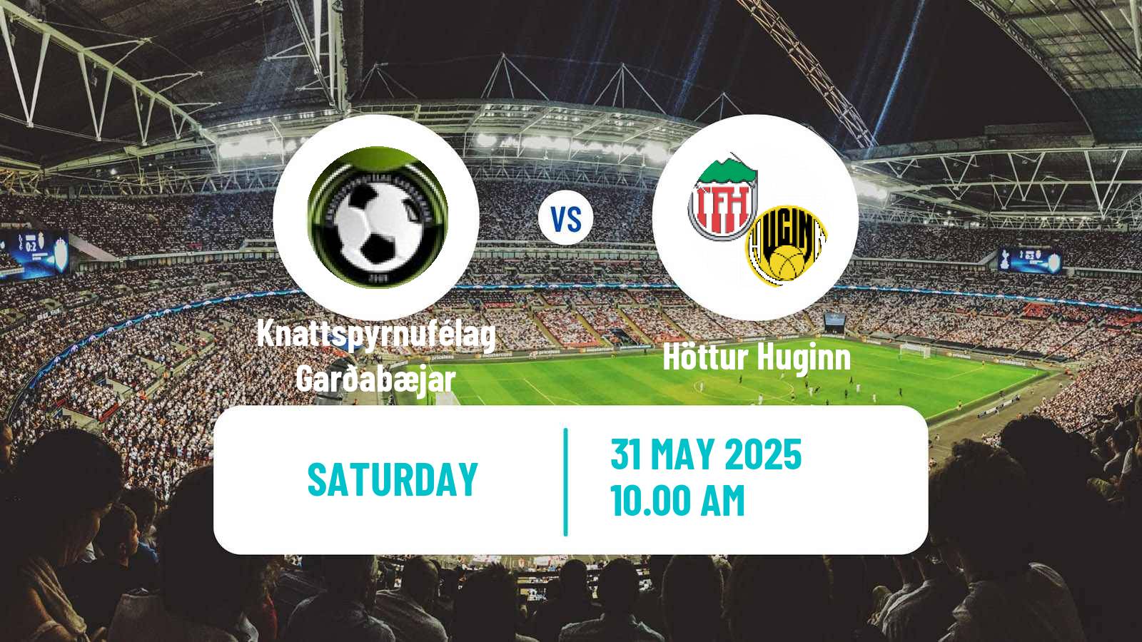 Soccer Icelandic Division 2 Knattspyrnufélag Garðabæjar - Höttur Huginn