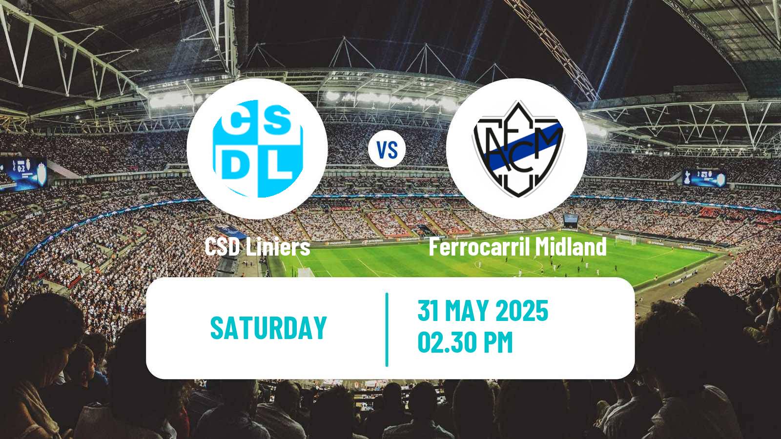 Soccer Argentinian Primera B Liniers - Ferrocarril Midland