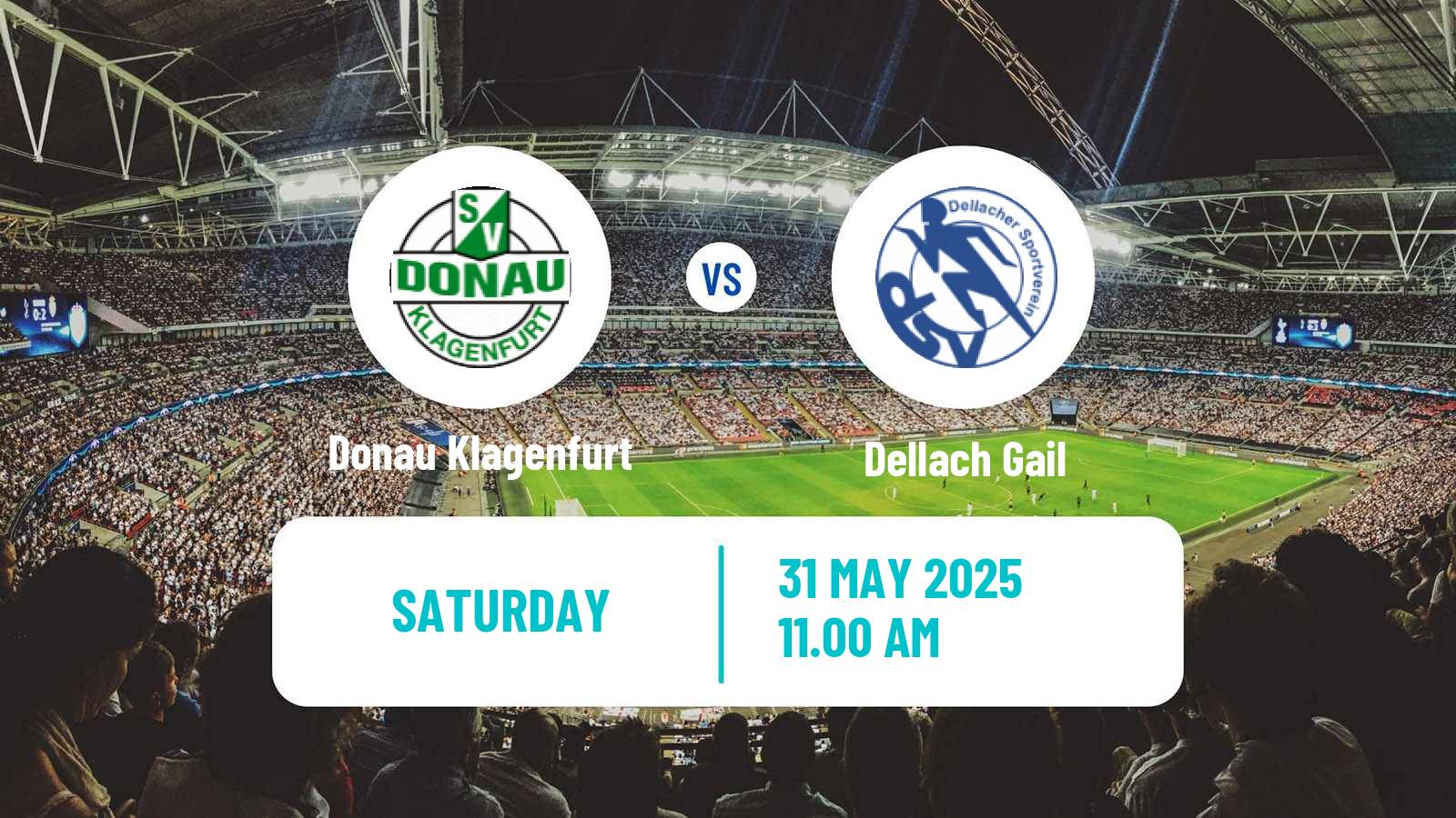 Soccer Austrian Landesliga Karnten Donau Klagenfurt - Dellach Gail