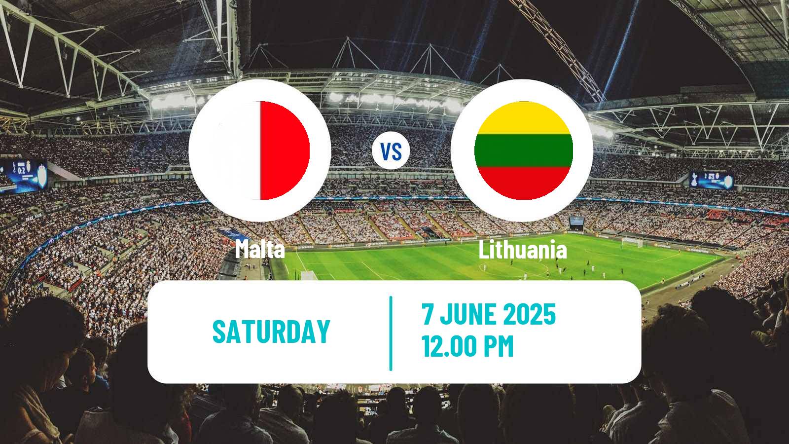 Soccer FIFA World Cup Malta - Lithuania