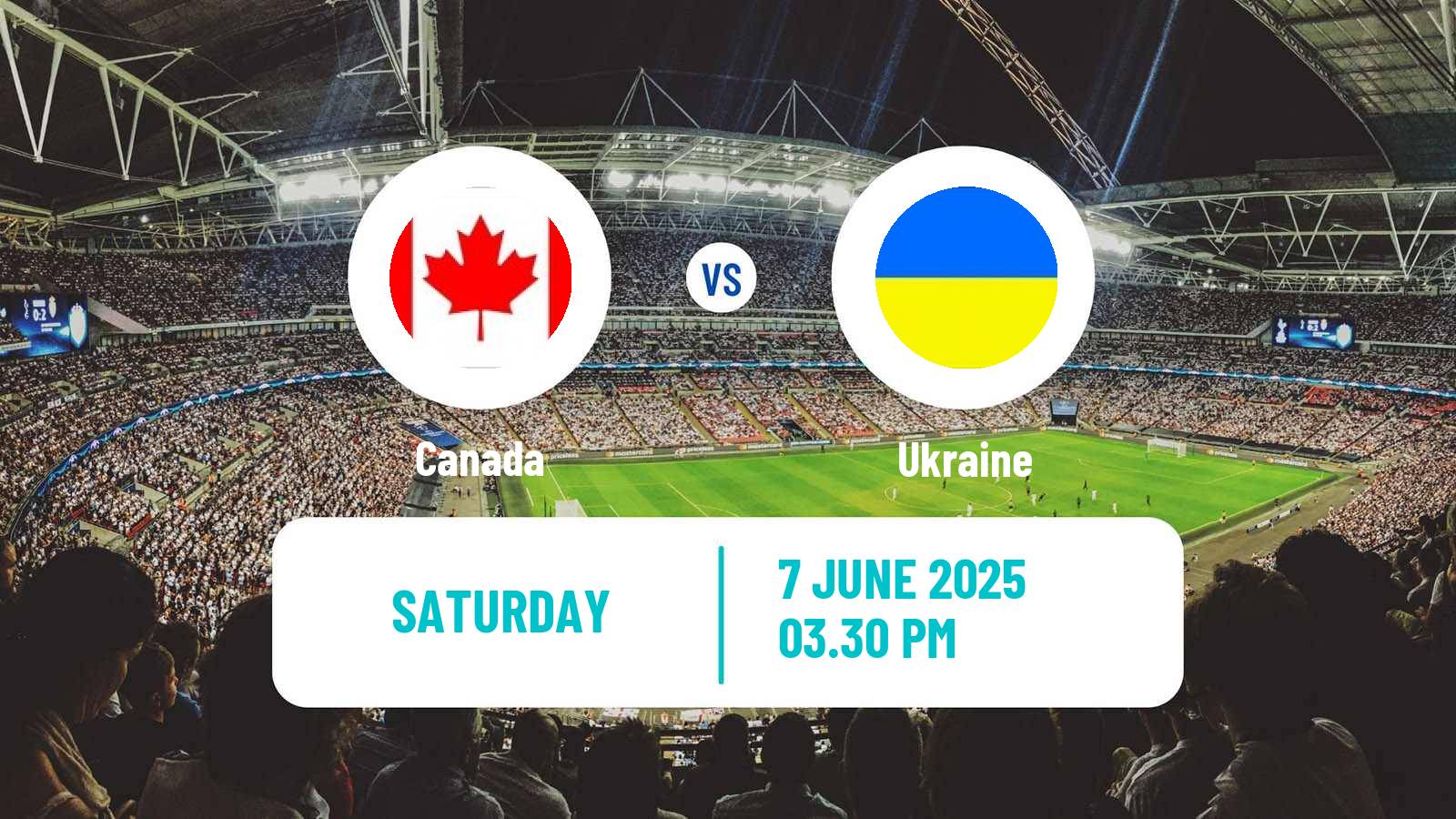 Soccer Friendly Canada - Ukraine