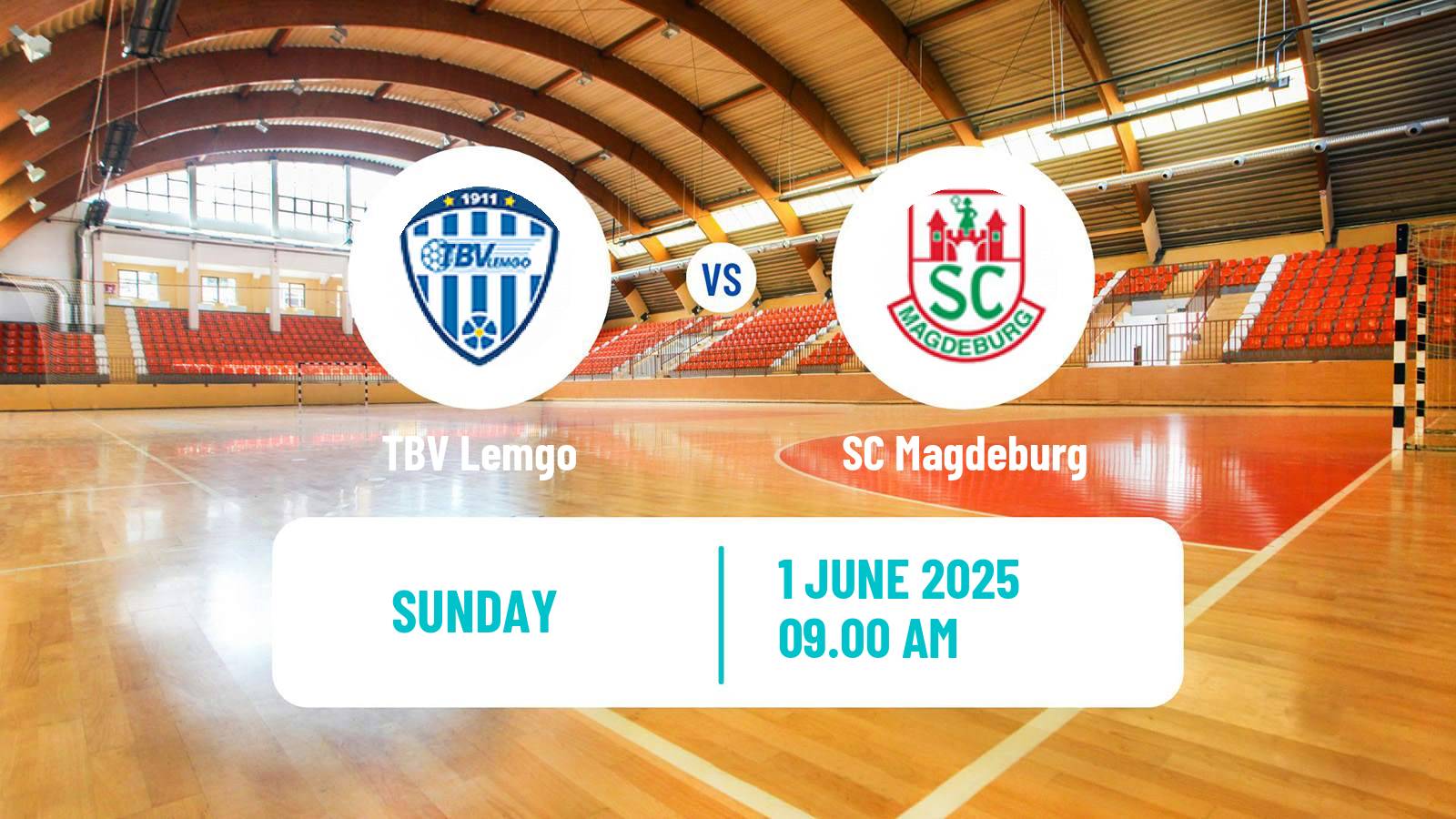 Handball German Bundesliga Handball TBV Lemgo - Magdeburg