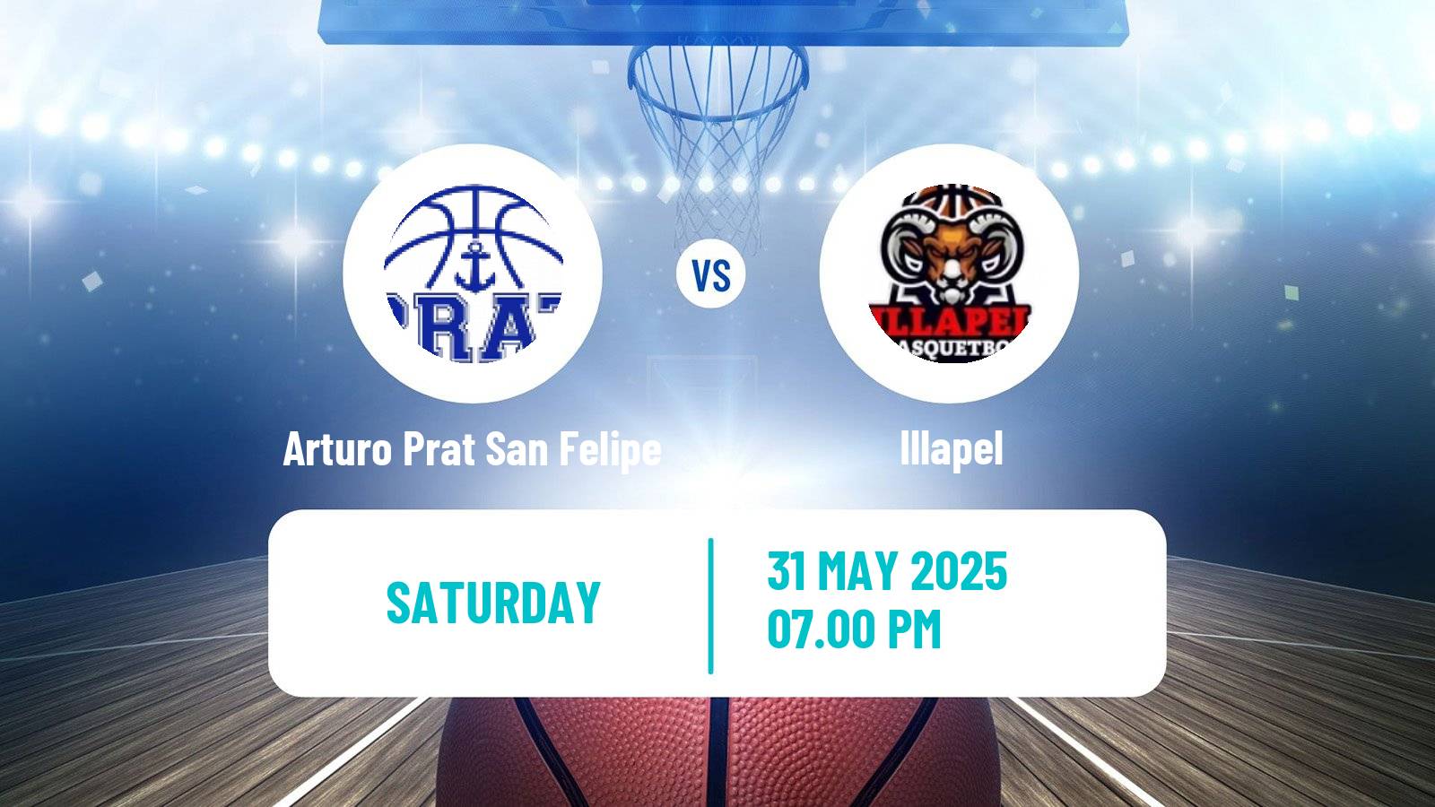 Basketball Chilean LNB 2 Arturo Prat San Felipe - Illapel