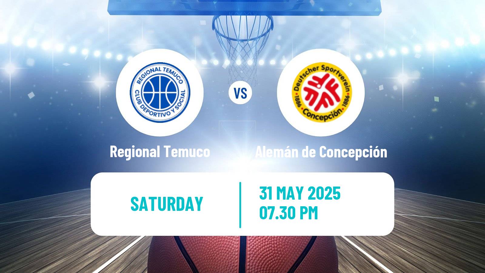 Basketball Chilean LNB 2 Regional Temuco - Alemán de Concepción