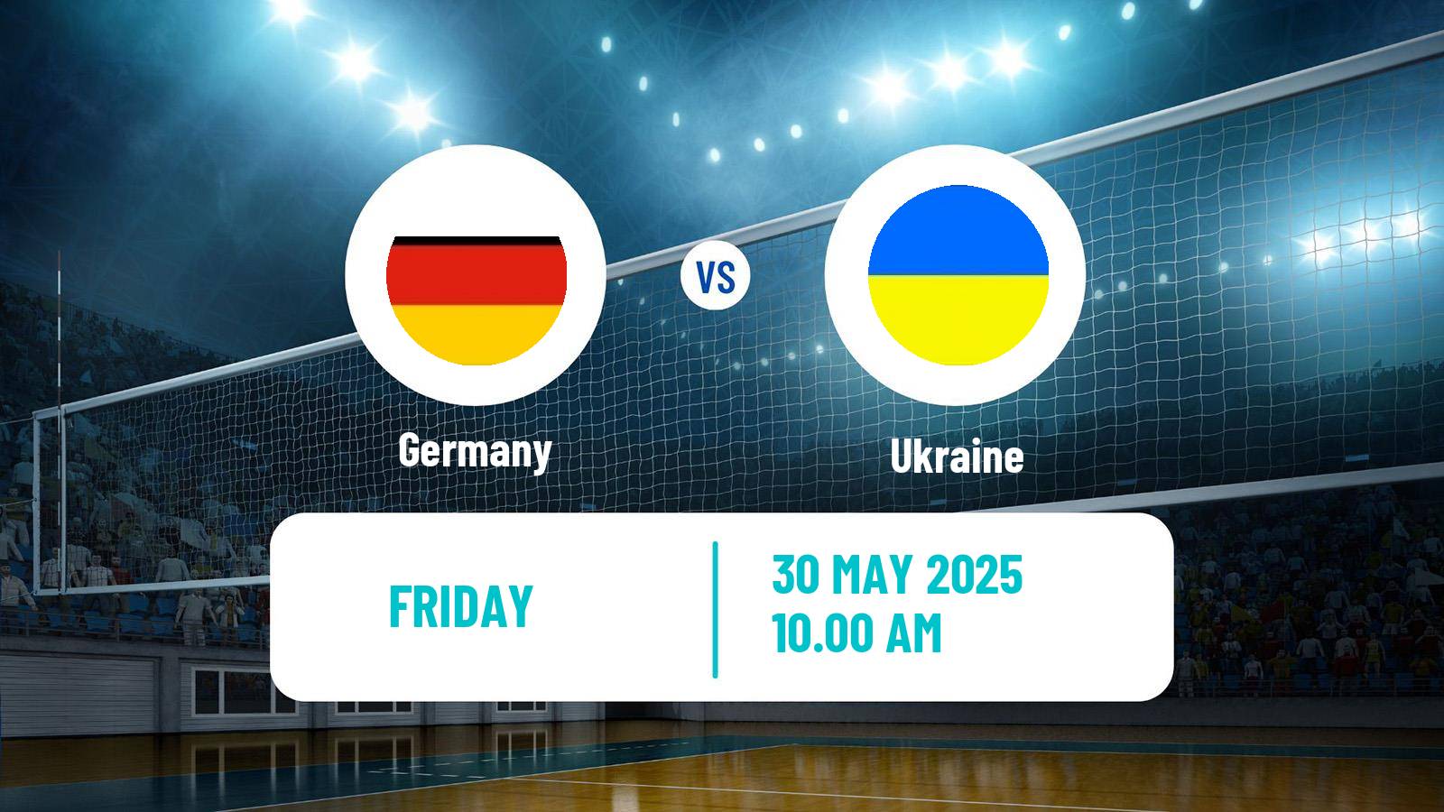 Volleyball Friendly International Volleyball Germany - Ukraine